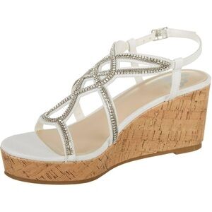 ✨ BOGO 50% Off ✨ Fergalicious White Women's Sandals